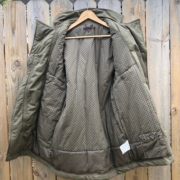 Levi’s | RARE Army Style Double Breasted Parka M - Picture 6 of 8